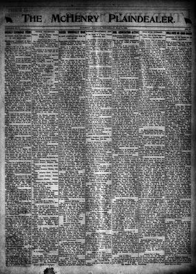 McHenry Plaindealer (McHenry, IL), 5 May 1921