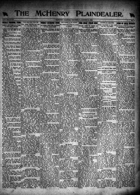 McHenry Plaindealer (McHenry, IL), 11 Aug 1921