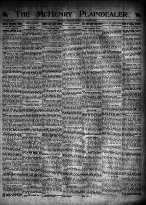 McHenry Plaindealer (McHenry, IL), 18 Aug 1921