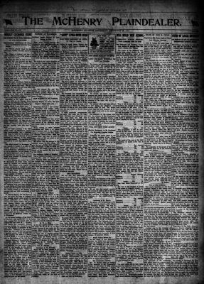 McHenry Plaindealer (McHenry, IL), 22 Dec 1921