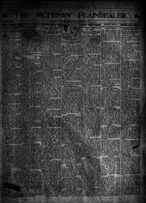 McHenry Plaindealer (McHenry, IL), 29 Dec 1921