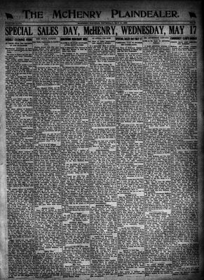 McHenry Plaindealer (McHenry, IL), 11 May 1922