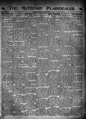 McHenry Plaindealer (McHenry, IL), 27 Jul 1922