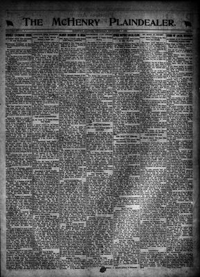 McHenry Plaindealer (McHenry, IL), 7 Dec 1922