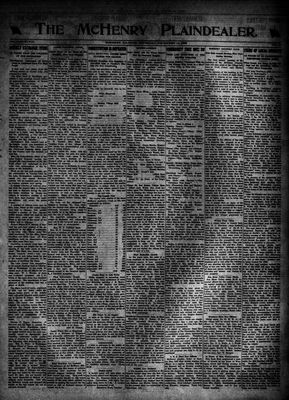 McHenry Plaindealer (McHenry, IL), 14 Dec 1922