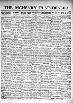 McHenry Plaindealer (McHenry, IL), 10 May 1923