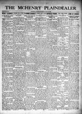 McHenry Plaindealer (McHenry, IL), 24 May 1923