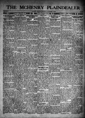 McHenry Plaindealer (McHenry, IL), 15 Nov 1923