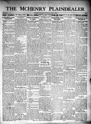 McHenry Plaindealer (McHenry, IL), 9 Apr 1925