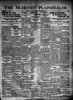 McHenry Plaindealer (McHenry, IL), 10 Sep 1925