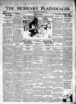 McHenry Plaindealer (McHenry, IL), 21 Jan 1926