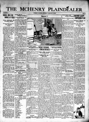 McHenry Plaindealer (McHenry, IL), 28 Jan 1926