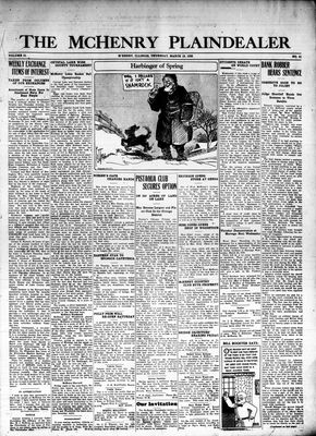 McHenry Plaindealer (McHenry, IL), 18 Mar 1926