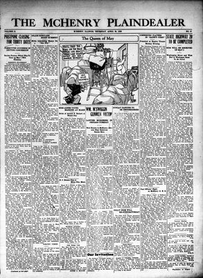 McHenry Plaindealer (McHenry, IL), 29 Apr 1926