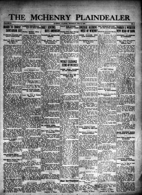 McHenry Plaindealer (McHenry, IL), 8 Jul 1926