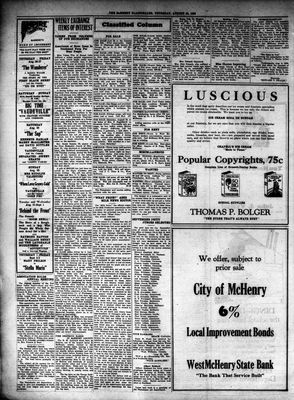 McHenry Plaindealer (McHenry, IL), 26 Aug 1926