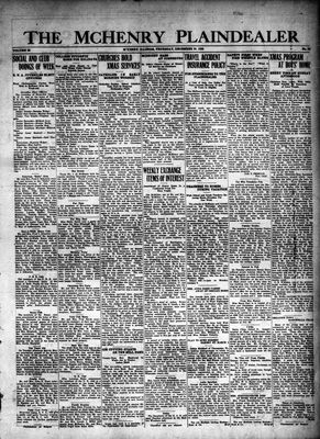 McHenry Plaindealer (McHenry, IL), 30 Dec 1926