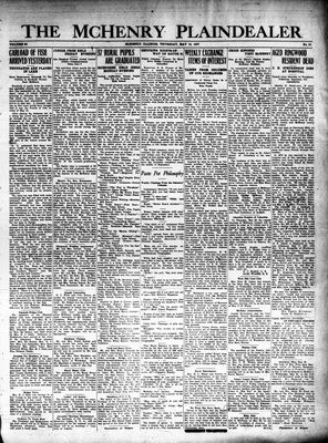 McHenry Plaindealer (McHenry, IL), 19 May 1927