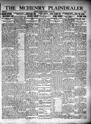 McHenry Plaindealer (McHenry, IL), 28 Jul 1927