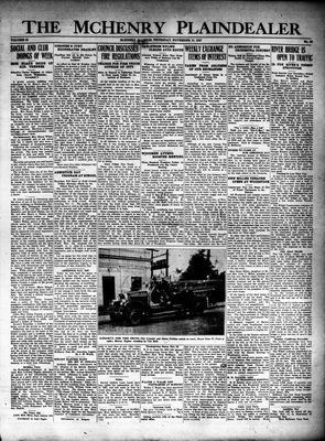 McHenry Plaindealer (McHenry, IL), 10 Nov 1927