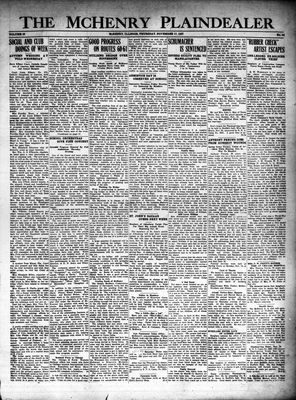 McHenry Plaindealer (McHenry, IL), 17 Nov 1927