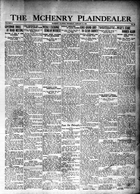 McHenry Plaindealer (McHenry, IL), 12 Jan 1928