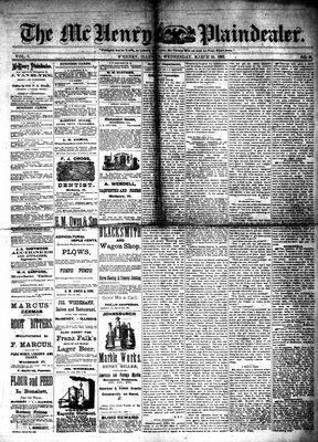 McHenry Plaindealer (McHenry, IL), 29 Mar 1882