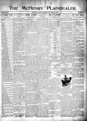 McHenry Plaindealer (McHenry, IL), 25 Dec 1908