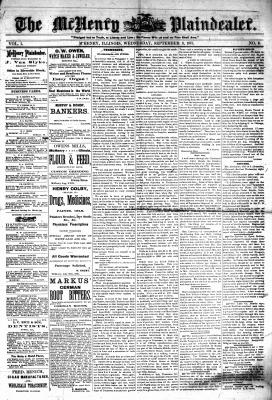 McHenry Plaindealer (McHenry, IL), 8 Sep 1875