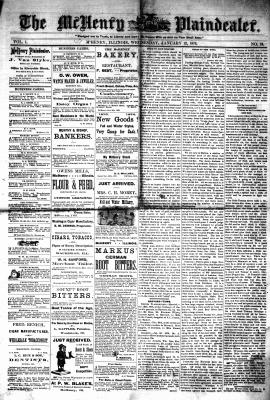 McHenry Plaindealer (McHenry, IL), 12 Jan 1876