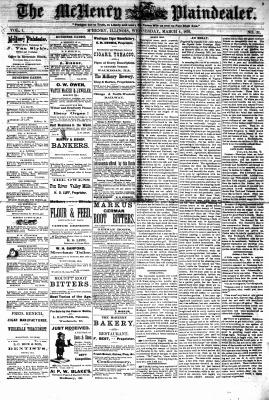 McHenry Plaindealer (McHenry, IL), 1 Mar 1876