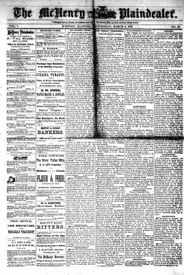 McHenry Plaindealer (McHenry, IL), 8 Mar 1876