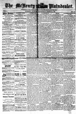 McHenry Plaindealer (McHenry, IL), 22 Mar 1876