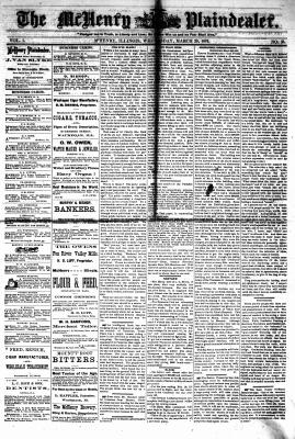 McHenry Plaindealer (McHenry, IL), 29 Mar 1876