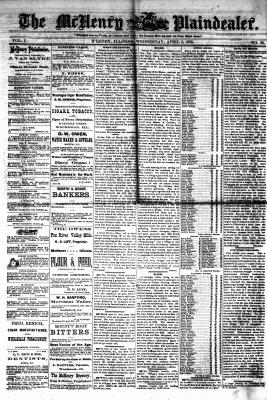 McHenry Plaindealer (McHenry, IL), 5 Apr 1876