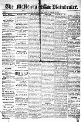 McHenry Plaindealer (McHenry, IL), 19 Apr 1876