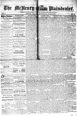 McHenry Plaindealer (McHenry, IL), 28 Jun 1876