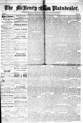 McHenry Plaindealer (McHenry, IL), 12 Jul 1876