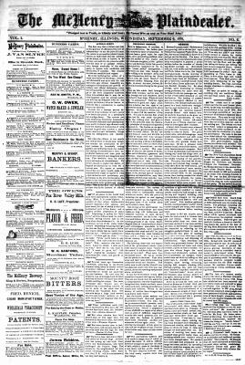 McHenry Plaindealer (McHenry, IL), 6 Sep 1876