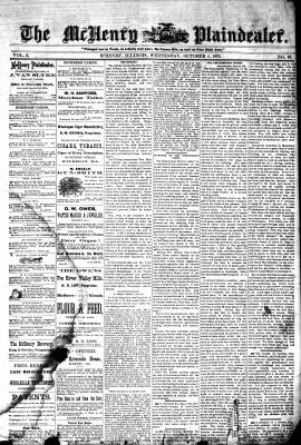 McHenry Plaindealer (McHenry, IL), 4 Oct 1876