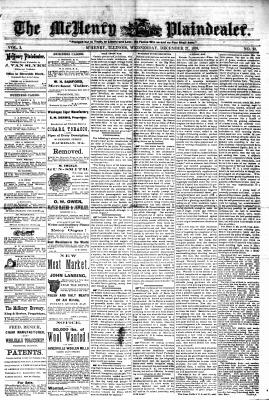 McHenry Plaindealer (McHenry, IL), 27 Dec 1876