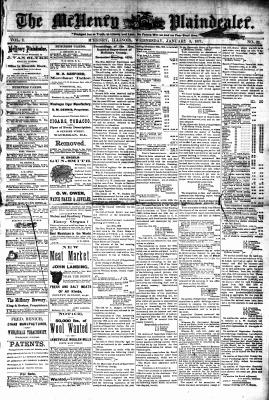 McHenry Plaindealer (McHenry, IL), 3 Jan 1877