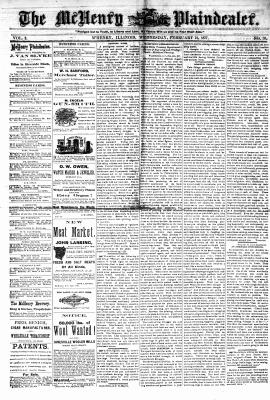 McHenry Plaindealer (McHenry, IL), 21 Feb 1877