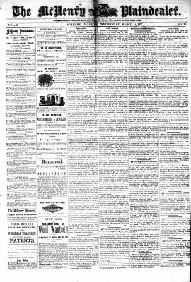 McHenry Plaindealer (McHenry, IL), 14 Mar 1877