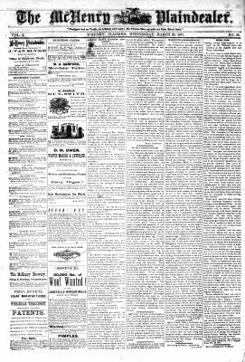 McHenry Plaindealer (McHenry, IL), 28 Mar 1877