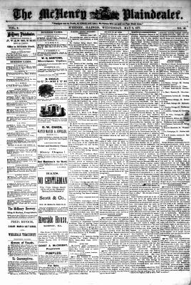 McHenry Plaindealer (McHenry, IL), 2 May 1877