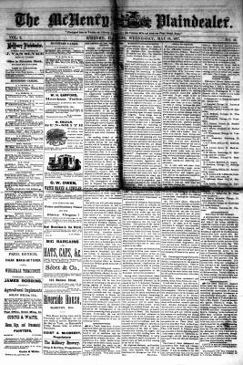 McHenry Plaindealer (McHenry, IL), 16 May 1877