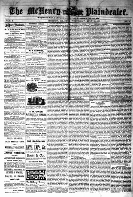 McHenry Plaindealer (McHenry, IL), 18 Jul 1877