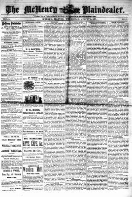 McHenry Plaindealer (McHenry, IL), 8 Aug 1877