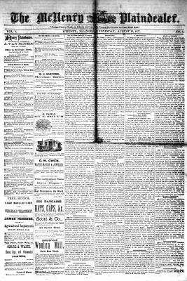 McHenry Plaindealer (McHenry, IL), 15 Aug 1877